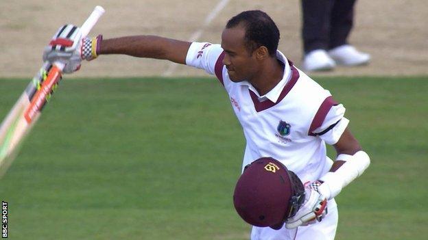 Kraigg Brathwaite made 229 runs in the second Test against England at Headingley in August 2017 but was still not man of the match