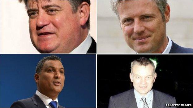 Stephen Greenhalgh, Zac Goldsmith, Syed Kamall, Andrew Boff