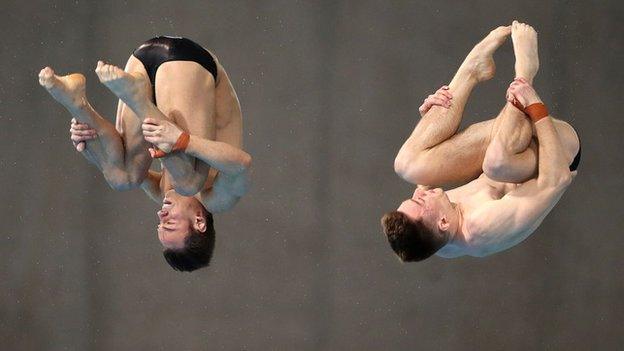 Tom Daley and Matty Lee won their first gold medal as a pairing