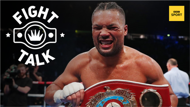 Joe Joyce and BBC Fight Talk graphic