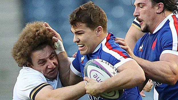 France scrum-half Antoine Dupont