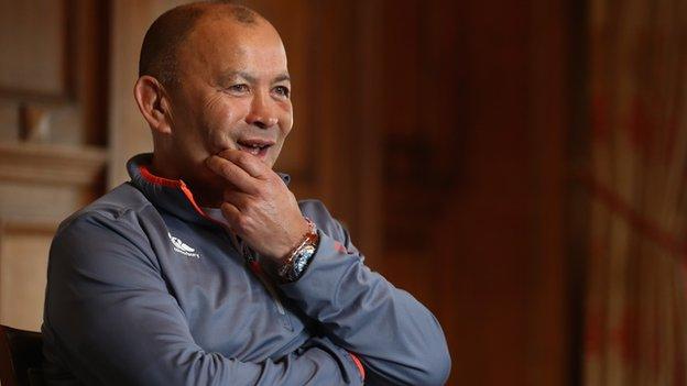 England coach Eddie Jones