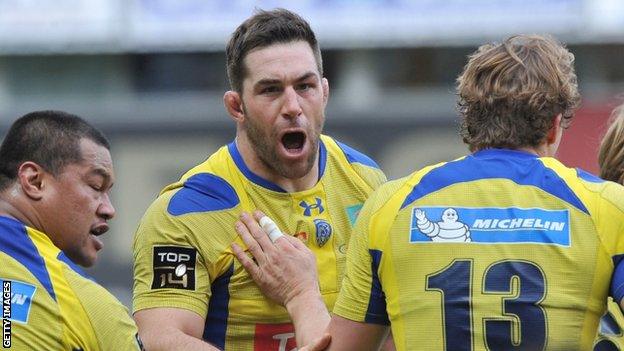 Jamie Cudmore of Clermont Auvergne