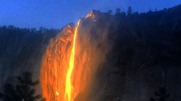 Firefall in Yosemite