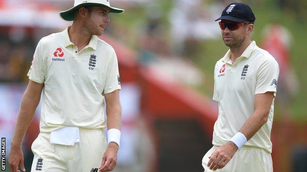 Stuart Broad and James Anderson