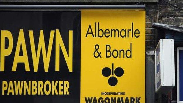 Albemarle and Bond pawnbroker branch