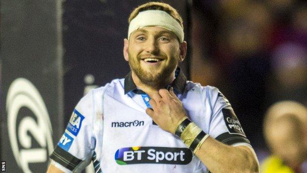 Glasgow Warriors fly-half Finn Russell