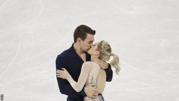 Chris Knierim and Alexa Scimeca Knierim