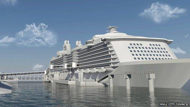 Cruise Terminal artist's impression