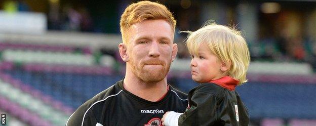 Roddy Grant calls an emotional end to his career with Edinburgh