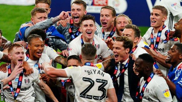 Fulham celebrate