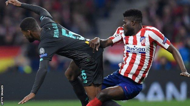 Thomas Partey (right)