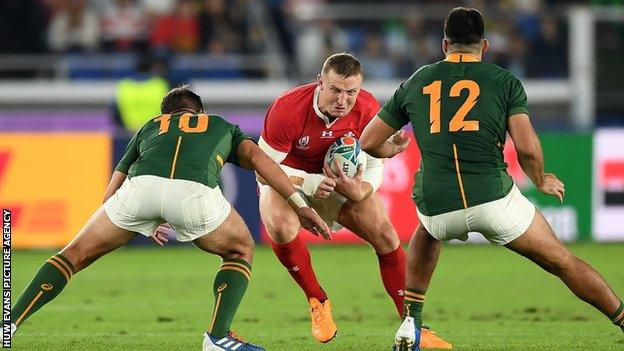 Hadleigh Parkes started six 2019 World Cup games and was a replacement in the other