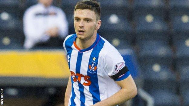 Kilmarnock midfielder Greg Kiltie