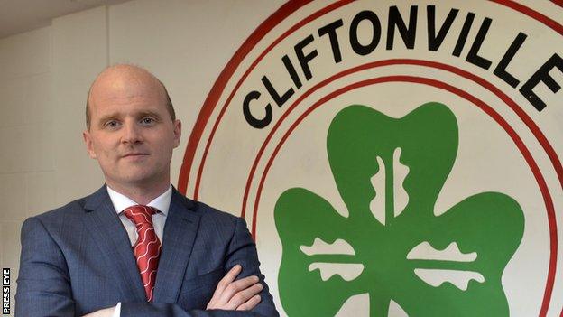 Barry Gray will hope to turn Cliftonville into Premiership title challengers next season