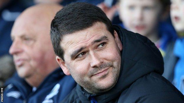 Linfield manager David Healy