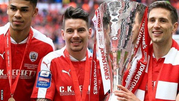 Barnsley win JPT Trophy in 2016