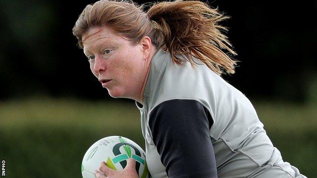 Ireland prop Ruth O'Reilly will be sidelined for the remainder of the tournament