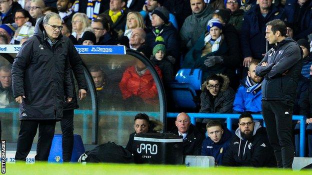 Marcelo Bielsa and Frank Lampard