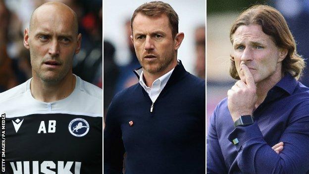 Adam Barrett, Gary Rowett and Gareth Ainsworth