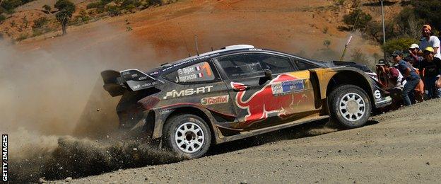 Sebastien Ogier has won the world title on five occasions