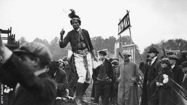 Monolulu at Epsom in 1923