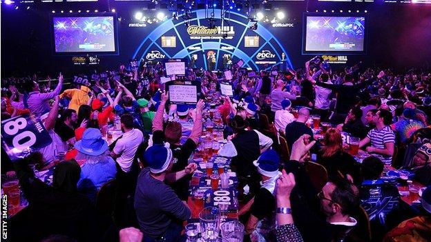 Alexandra Palace is the traditional home of the PDC World Darts Championships