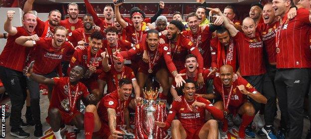 Liverpool celebrate