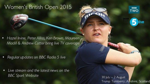 BBC golf infographic