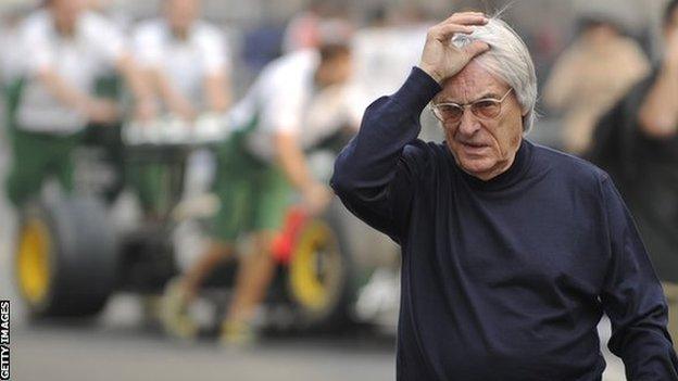 Bernie Ecclestone