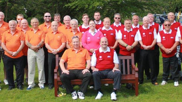 Graeme is the captain of Team England's disability golf team