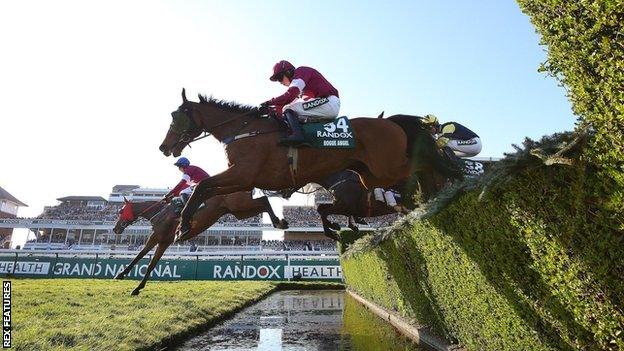 Grand National water jump