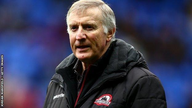 Alan Solomons' most recent job was at Edinburgh from 2013 to 2016