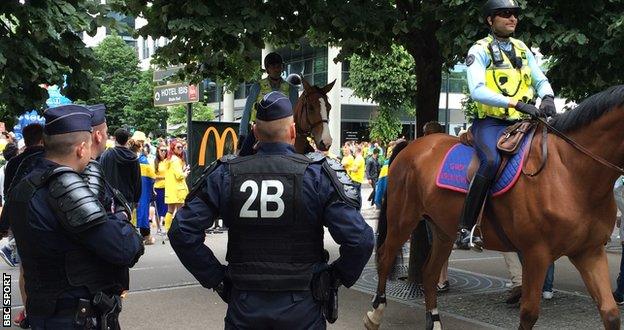 Police horse