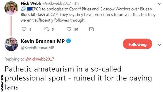 Cardiff West MP Kevin Brennan has his say