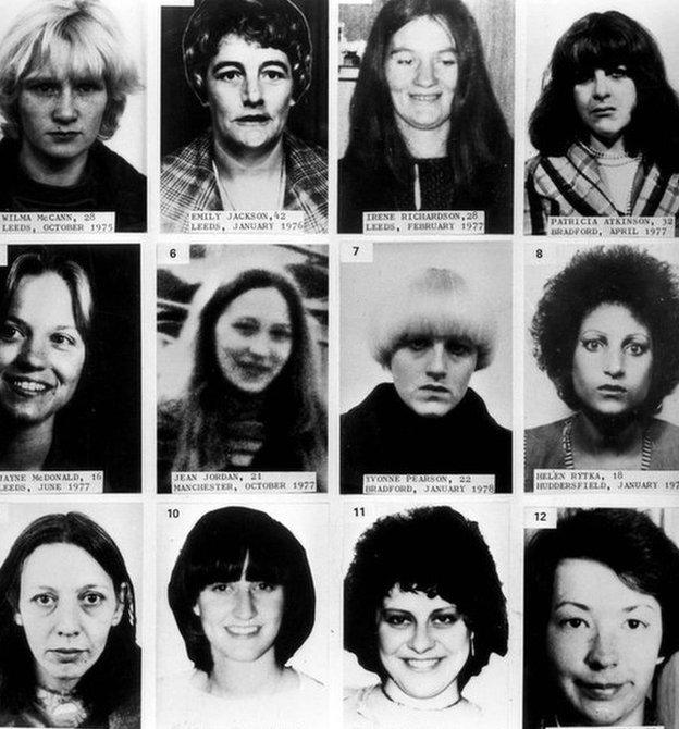 Victims of the Yorkshire Ripper