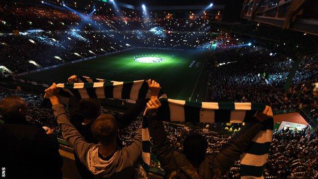 Celtic's 'disco lights'