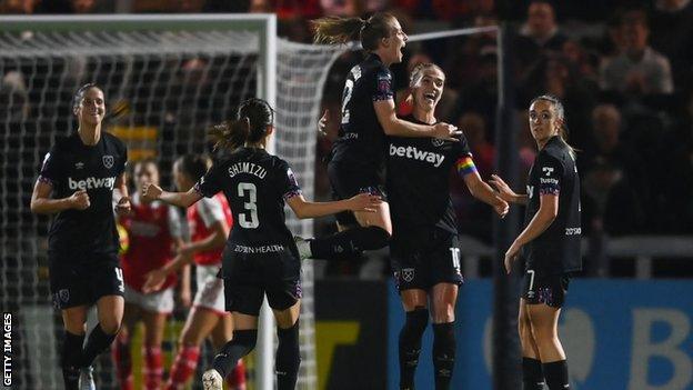 West Ham celebrate