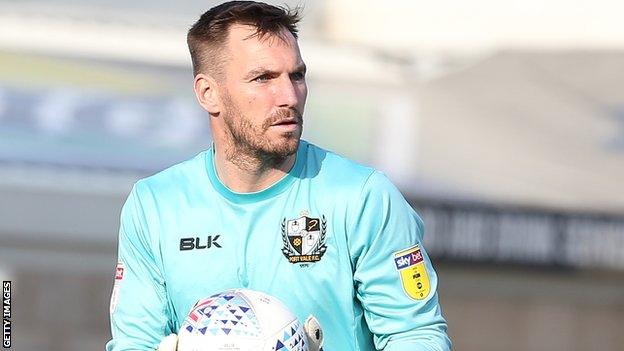Scott Brown in action for Port Vale