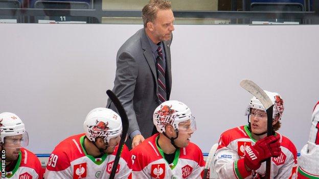 Jarrod Skalde was appointed Cardiff Devils head coach in September 2020