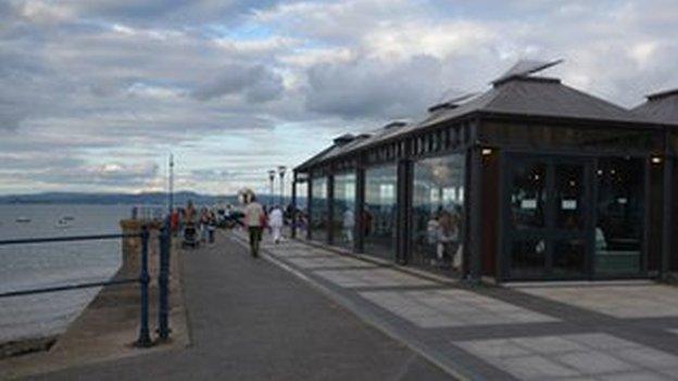 Verdi's cafe on the Mumbles, Swansea