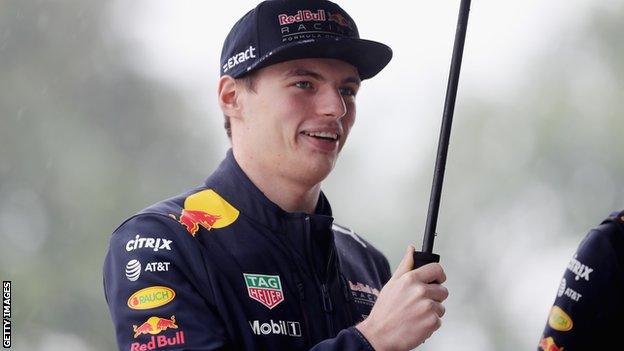 Red Bull driver Max Verstappen