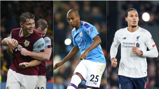 James Tarkowski, Fernandinho, Virgil van Dijk