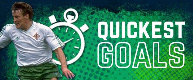 NI's quickest goals