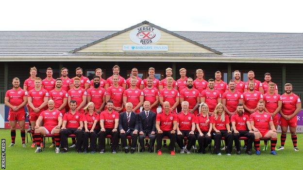 Jersey Reds team photo