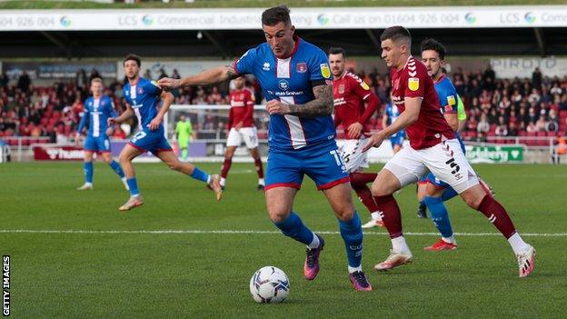 Carlisle United midfielder Brennan Dickenson will miss most of the League Two season with an ACL injury