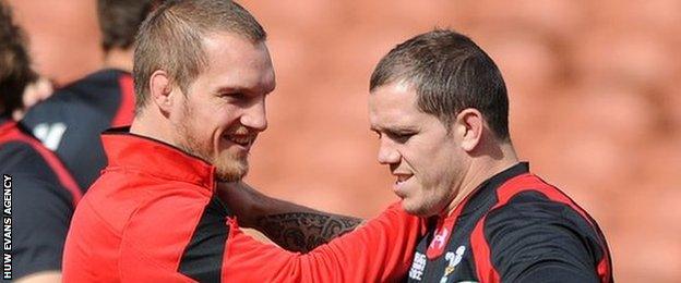 Gethin Jenkins and Paul James