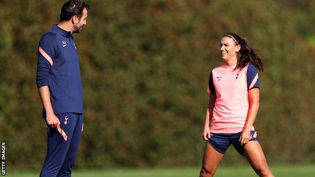 Alex Morgan Tottenham Hotspur Women signing shows club s growth and ambition BBC Sport
