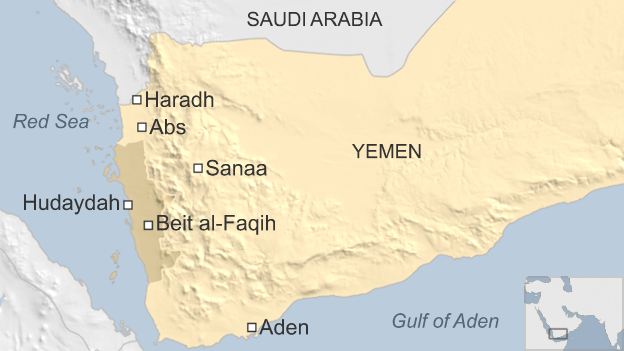 Map of Yemen