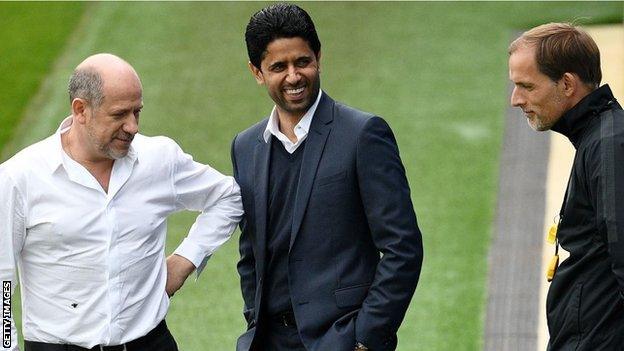 Antero Henrique, Thomas Tuchel, Paris St-Germain